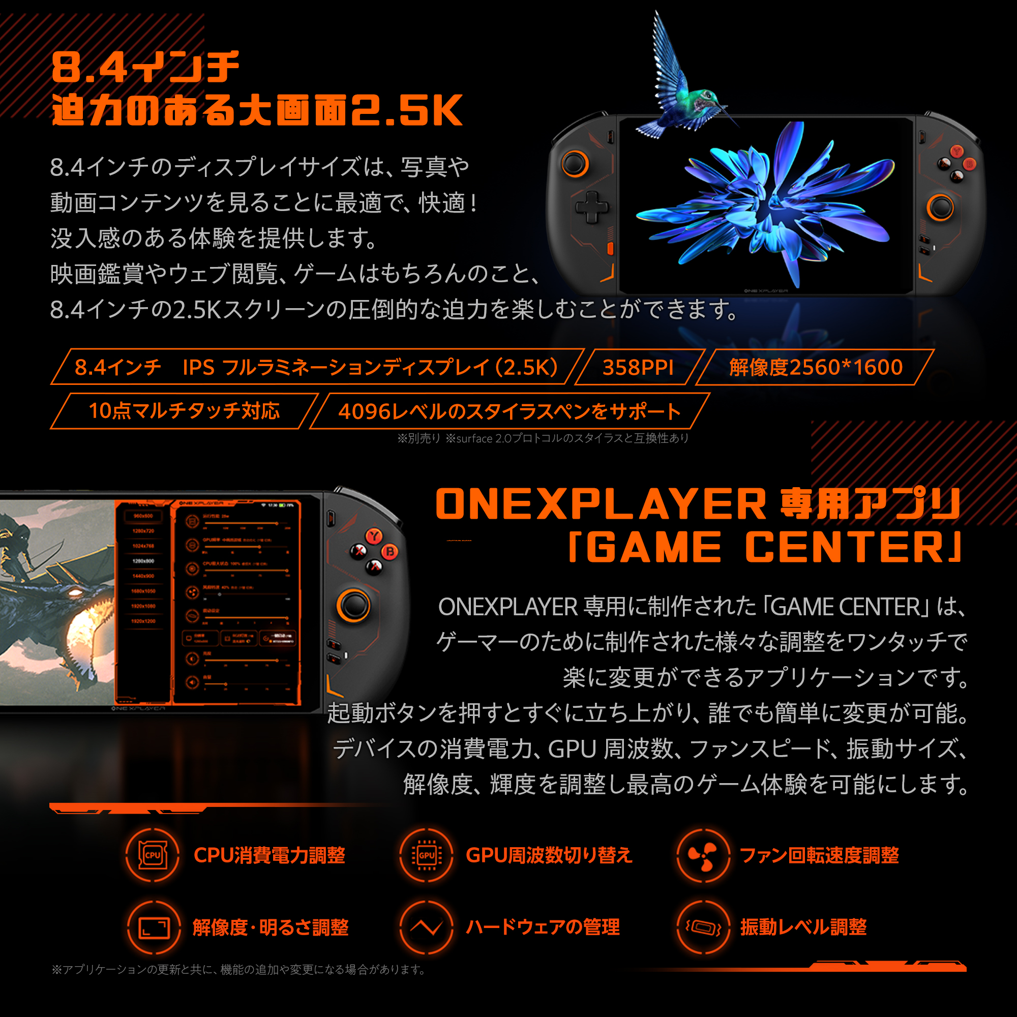 ONEXPLAYER 2 スノーホワイト（Ryzen7 6800U搭載） 国内正規版 - One 